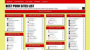 Best Porn Sites List - Porn Links